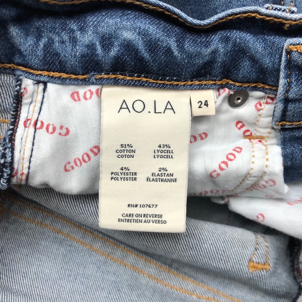 NWOT AO.LA | Good Exposed Fly Skinny Jeans - Picture 9 of 12